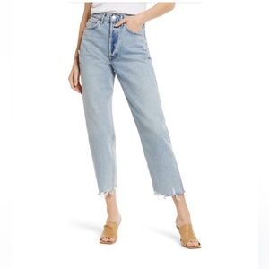 ✨NWOT✨AGOLDE 90s Crop Loose Straight Jeans Size 28
